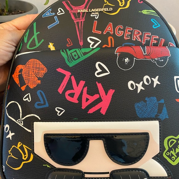 Karl Lagerfeld mini Backpack NWT - Picture 6 of 9